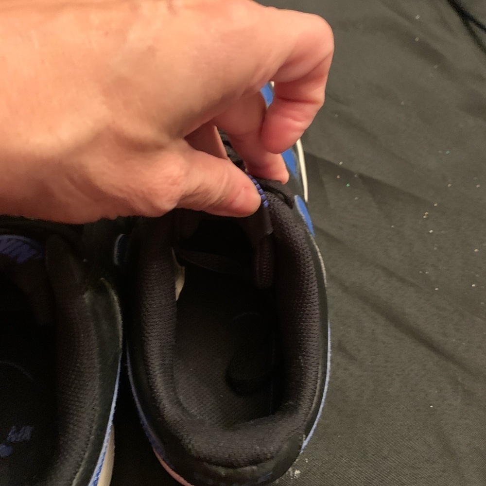 Nike Court Vision Low, Size 6.5 Men’s , Black and Royal Blue. Preloved. - Picture 7 of 11
